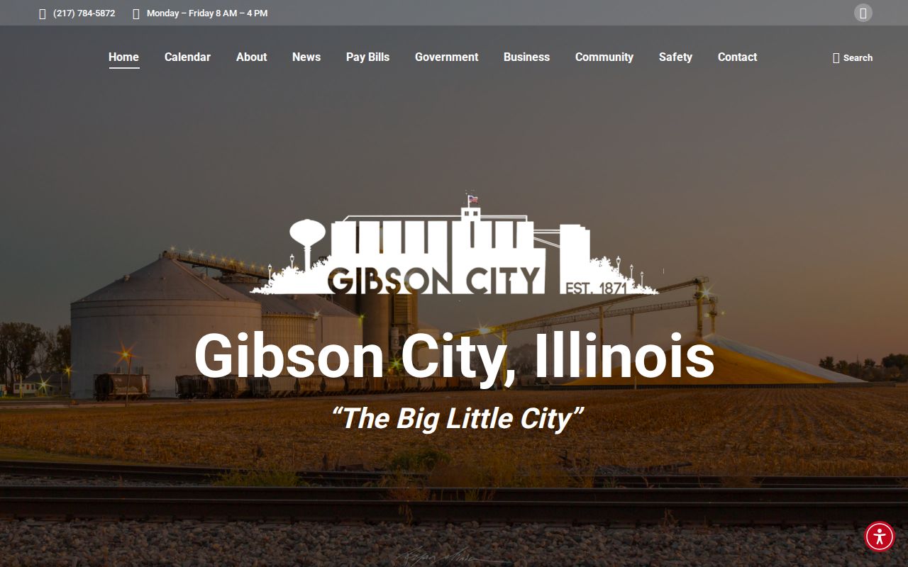 Gibson City official site for Ford County criminal records routes
